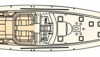 CELANDINE -  Main Deck Layout